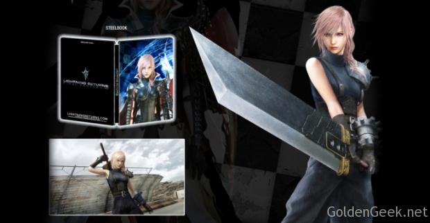 Final Fantasy XIII Lightning Returns Steelbook Cloud