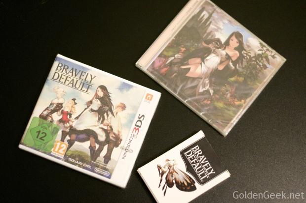 Unboxing Bravely Default Collector