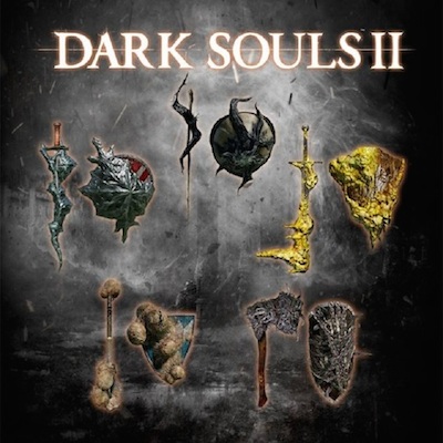 Dark Souls 2 Black Armour Weapons