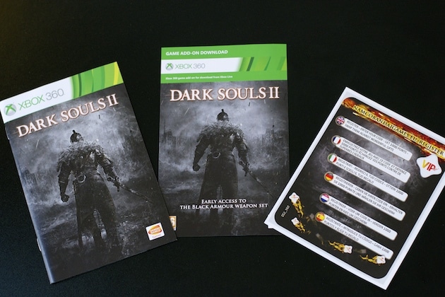 Unboxing Darks Souls 2 Black Armour