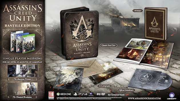 Collector Assassin's Creed Unity Bastille