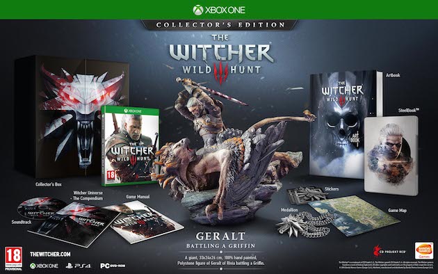 Collector The Witcher 3 Xbox One