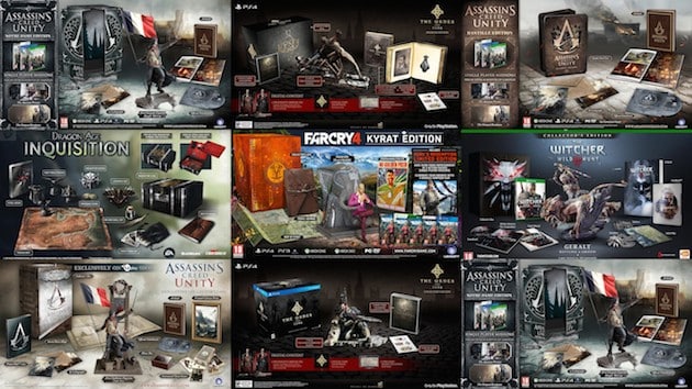 Edition collector jeux video 2014