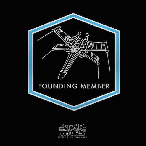 Star Wars Force For Change Founding Member Reward