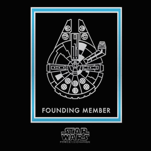 Star Wars Force for Change rewards Founding Member