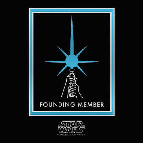 Star Wars Force for Change rewards Founding Member