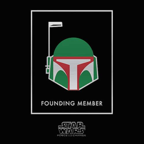 Star Wars Force for Change rewards Founding Member