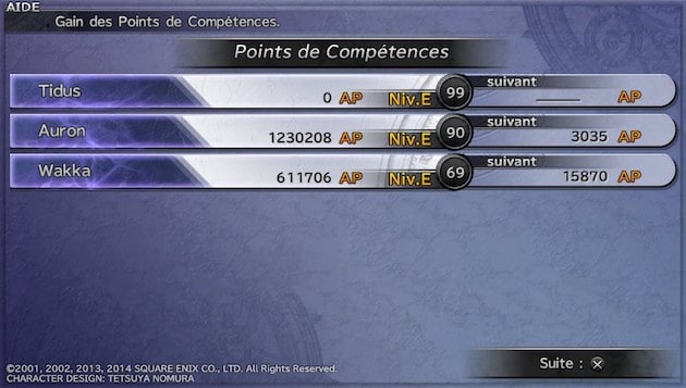 FFX Comment gagner beaucoup exp AP