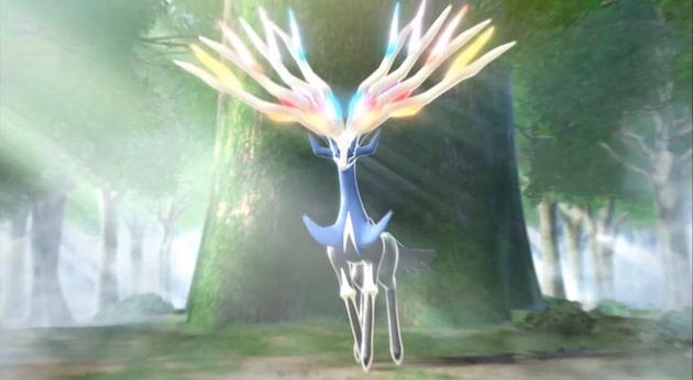 Pokemon X 3DS Xerneas