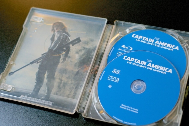 Steelbook Captain America 2 Soldat de l'hiver