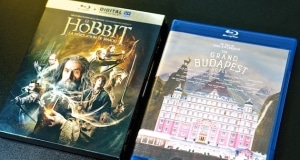 Blu-ray Hobbit Smaug Grand Budapest Hotel