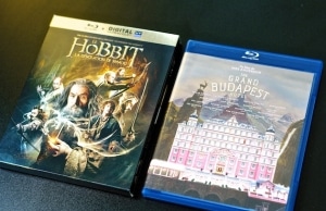 Blu-ray Hobbit Smaug Grand Budapest Hotel