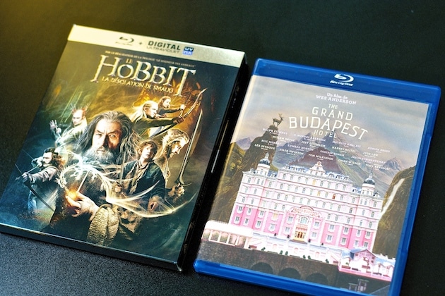 Blu-ray Hobbit Smaug Grand Budapest Hotel