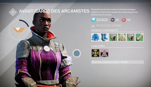 Guide Destiny contrat armes exotiques Invective