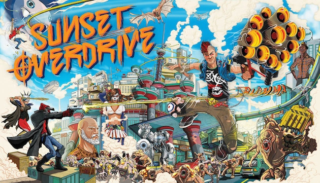 Test Sunset Overdrive Xbox One