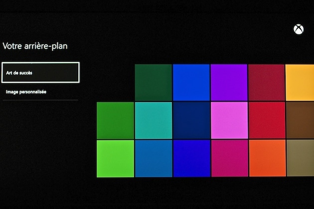 Comment changer fond d'ecran Xbox One