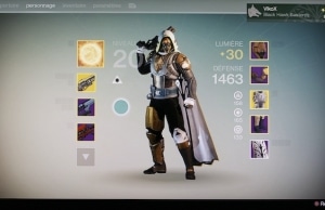 Destiny chasseur niveau 30