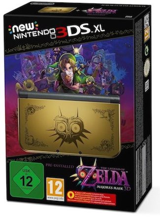 Precommande new 3DS XL Zelda Majora's Mask collector