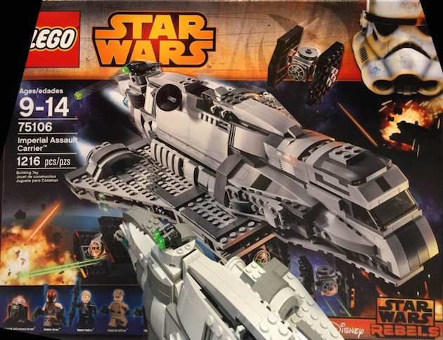 Star Wars 2015 75106 Imperial Assault Carrier