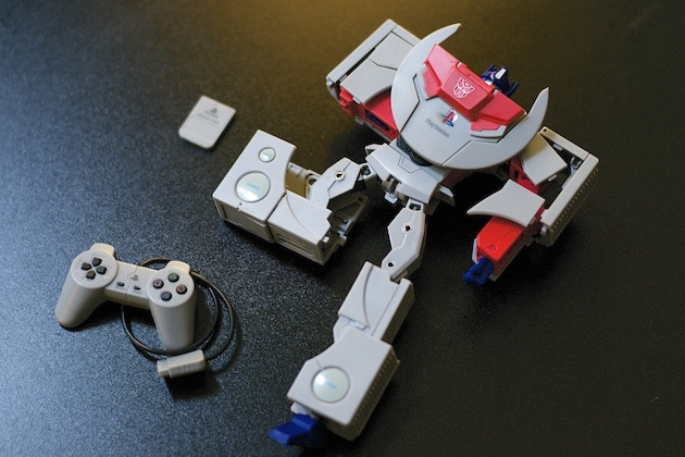 Unboxing Optimus Prime Playstation