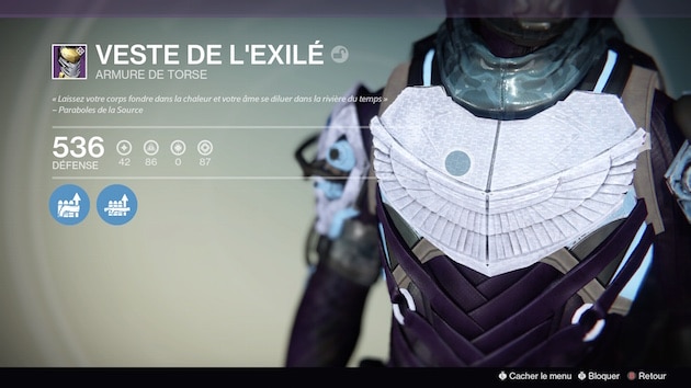 Destiny La Maison des Loups Chasseur 34