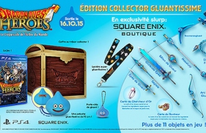 Precommande Dragon Quest Heroes COllector PS4