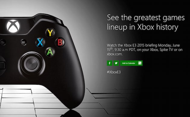 Resumé Conférence Xbox Microsoft E3 2015