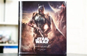 Unboxing Boba Fett Play Arts Kai