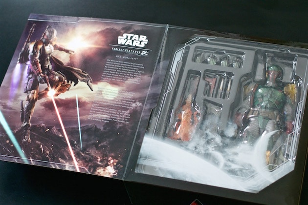 Unboxing Boba Fett Play Arts Kai