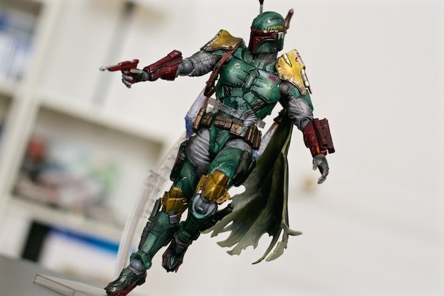 Unboxing Boba Fett Play Arts Kai