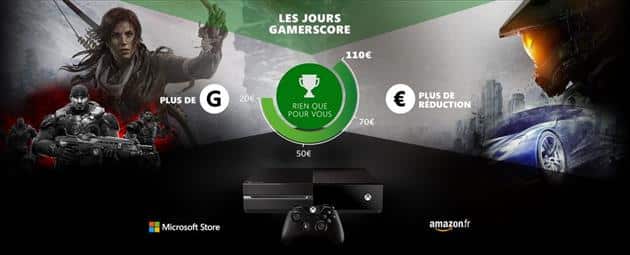 Xbox One Amazon reduction gamerscore