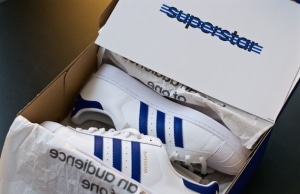 Adidas Superstar bleu