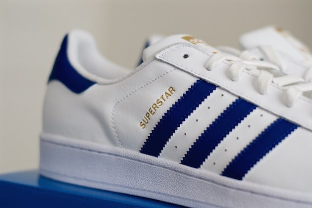 Adidas Superstar bleu