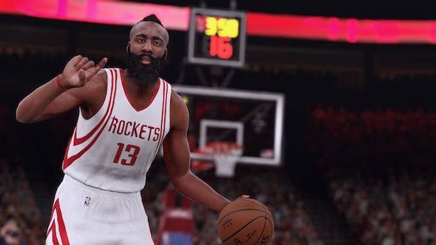 NBA 2K16 Preview Harden