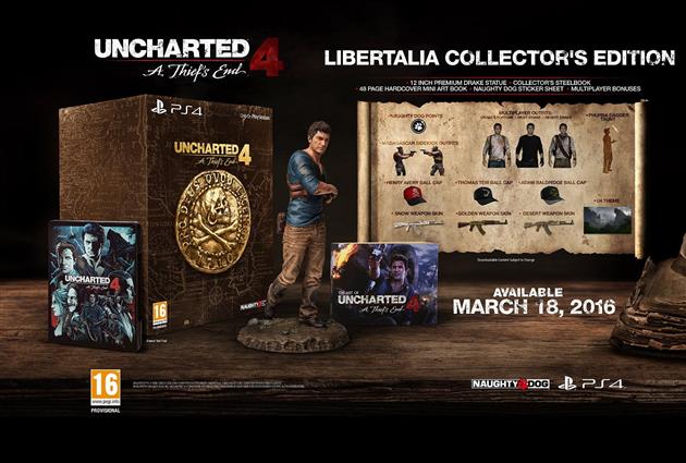 Precommande Uncharted 4 Edition Collector PS4