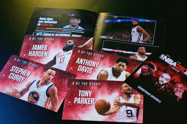 Unboxing Press Kit NBA 2K16