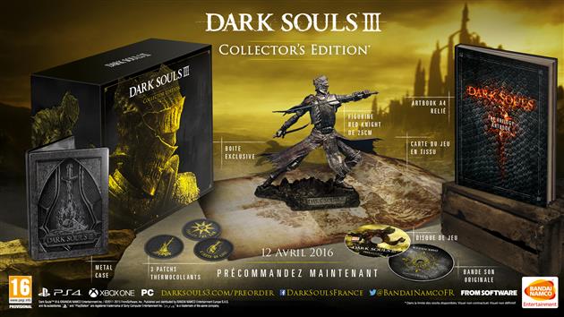 Precommande Dark Souls 3 Collector