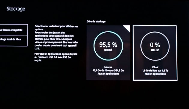 Test Disque Dur Externe Xbox One Seagate 2 TO