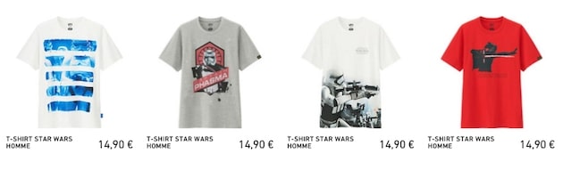 Uniqlo Star Wars Reveil de la force