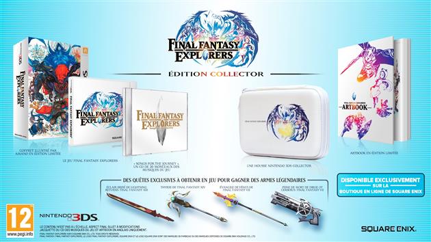 Collector Final Fantasy Epxlorers