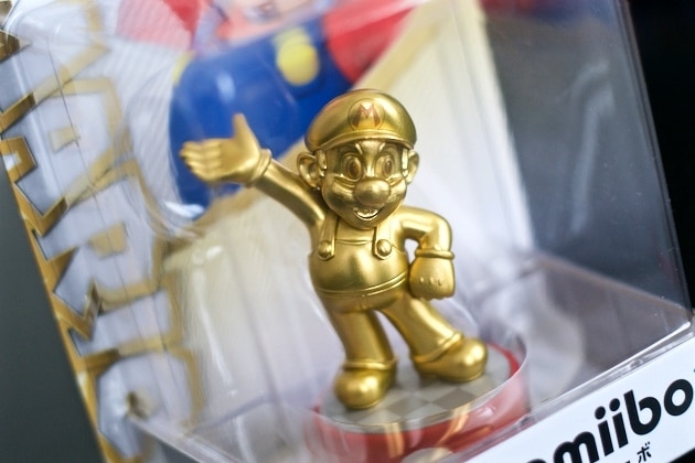 Arrivage Amiibo Ryu Mario Gold Roy