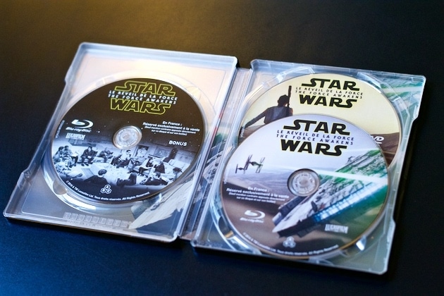 Arrivage Star Wars VII Blu-Ray Collector Steelbook