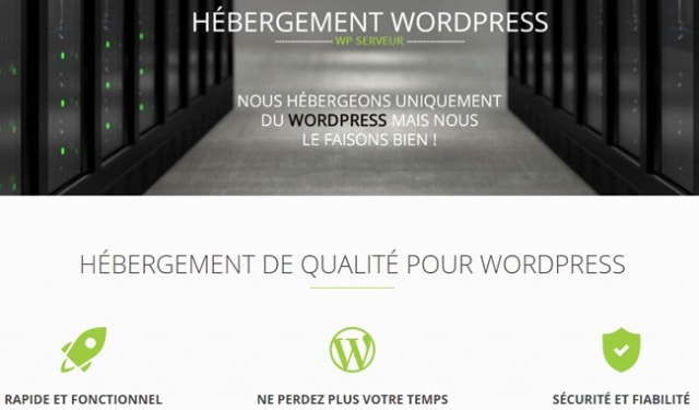 Changement hebergeur wordpress WPServeur