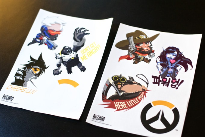 Unboxing PressKit Overwatch