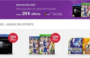 Bons plans precommande jeux video fnac