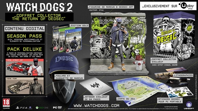 Collector Watchdogs 2 Dedsec E3 2016