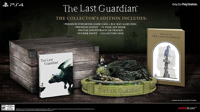 The Last Guardian Edition Collector