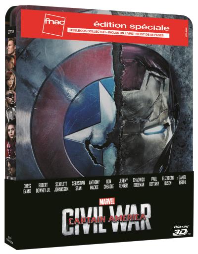  Precommande Steelbook Captain America Edition Speciale Fnac