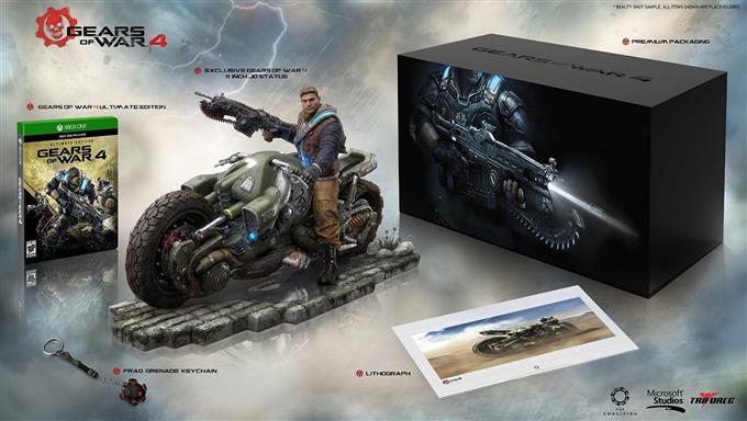 Gears Of War 4 Edition Collector Figurine Alternative