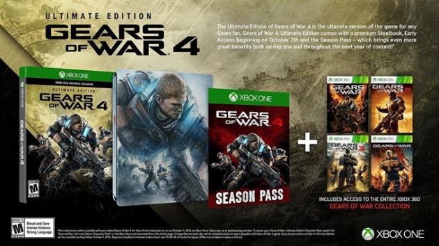 Gears of War 4 : Recap des collector